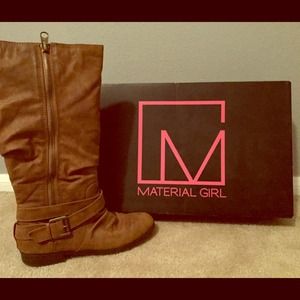 Cognac (Brown) Mid Calf Boots