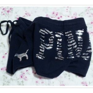 Victoria's Secret Pink Bling Shorts