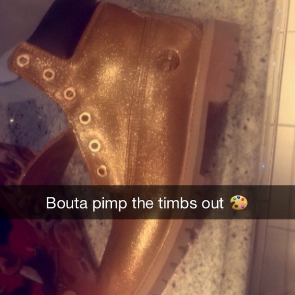 I customize Timbs, Converse, Vans, Nikes.