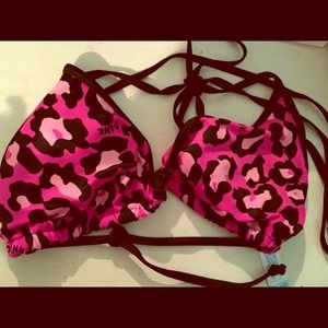 PINK Victoria Secret bikini top size L