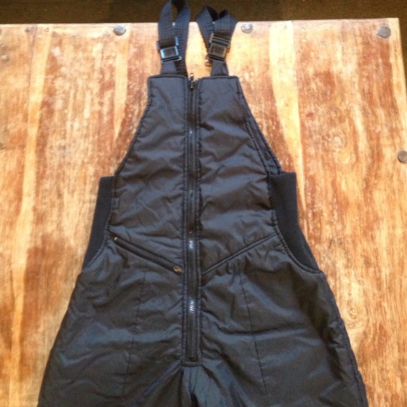 Black overall snow/skipants