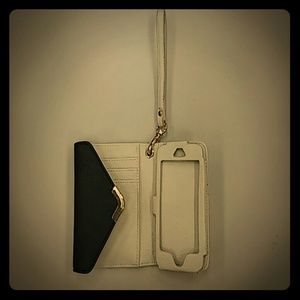 IPhone wrislet with card holder---space for 3cards