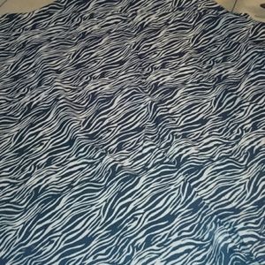 Zebra shower curtain