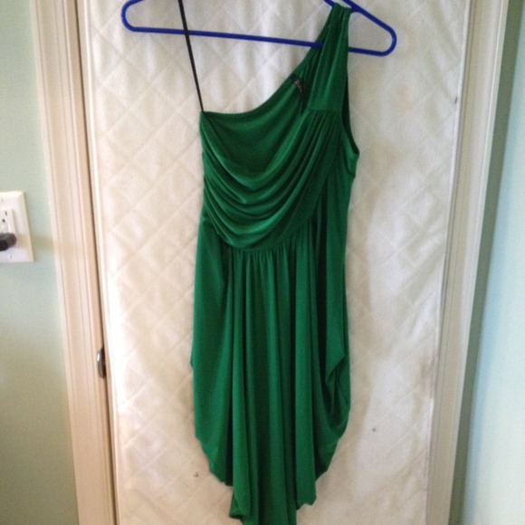 One shoulder dress