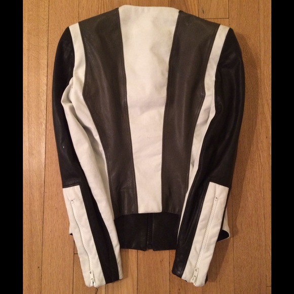 Helmut Lang Pax Combo Leather Jacket *NWT *SOLD - Picture 2 of 4