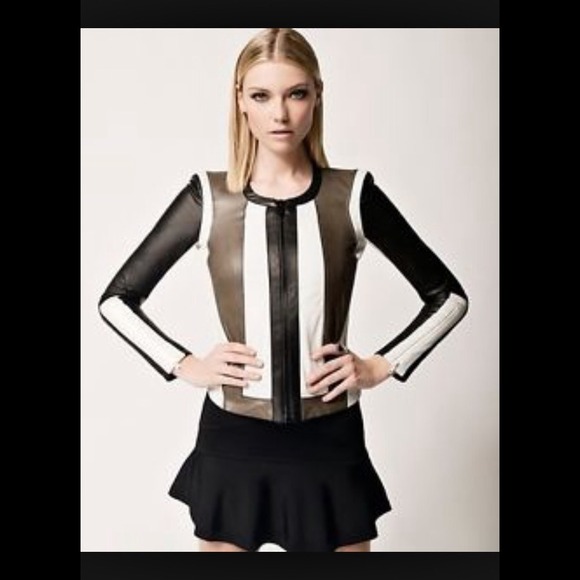 Helmut Lang Pax Combo Leather Jacket *NWT *SOLD - Picture 4 of 4