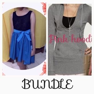 ❗BOGO FREE️❗pink hoodie and dress