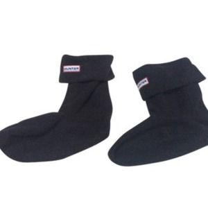 Hunter Black Welly Short Boots