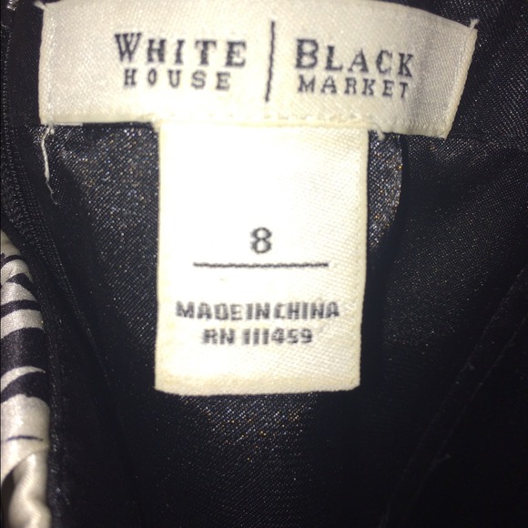 White House Black Market Floral Print Dress - Picture 3 of 3