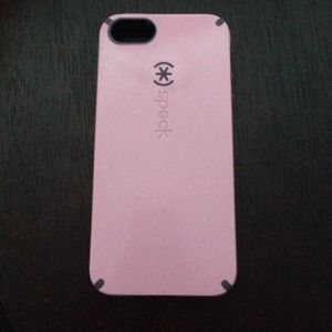 Pink & purple speck iPhone 5 case.