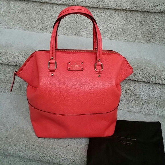 🎀👜SOLD👜🎀Kate Spade Red Grove Court Blaine - Picture 3 of 4