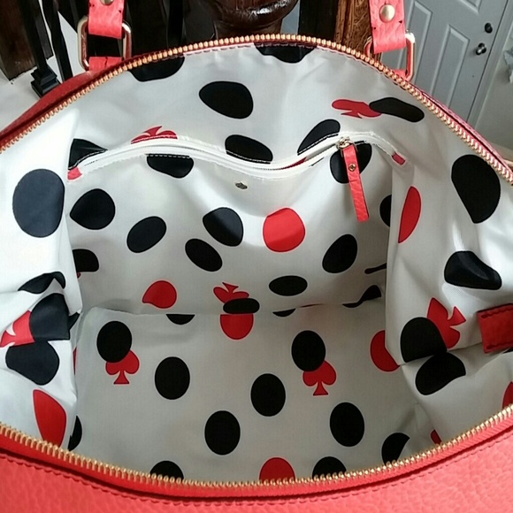 🎀👜SOLD👜🎀Kate Spade Red Grove Court Blaine - Picture 4 of 4