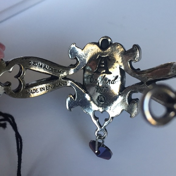 ❗️SOLD❗️Last Love Swarovski Crystal Pewter Cuff - Picture 2 of 4