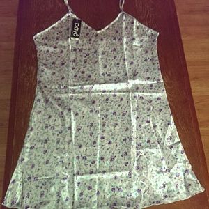 Satin night gown