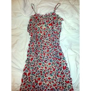 Cheetah print dress