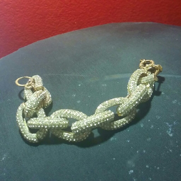 Pave Link Bracelet