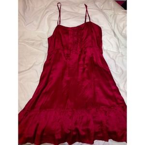Red dress