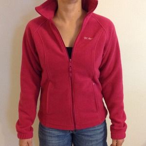 Magenta pink Colombia zip up jacket