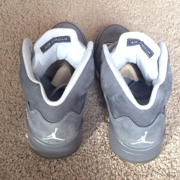 Air Jordan Retro Wolf Grey 5s - Picture 3 of 4