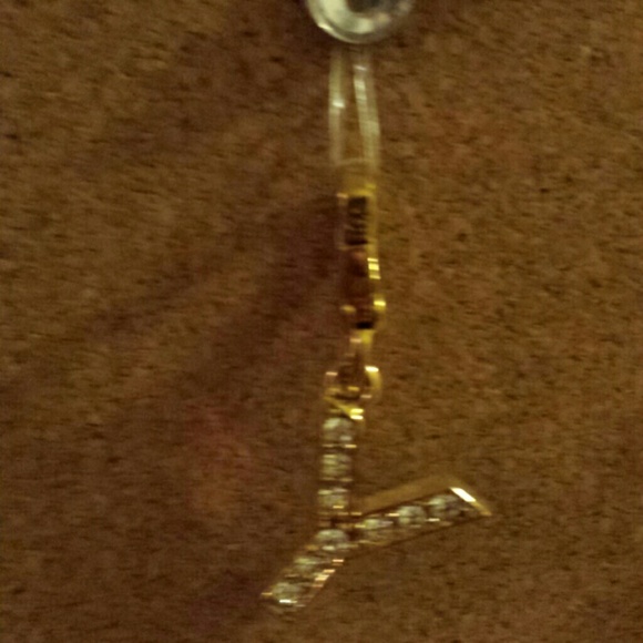 Juicy Couture Y Initial Charm NWT