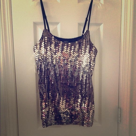 Rue 21 sequined tank top