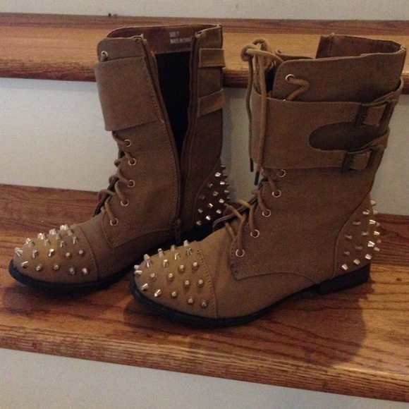 Studded boots!