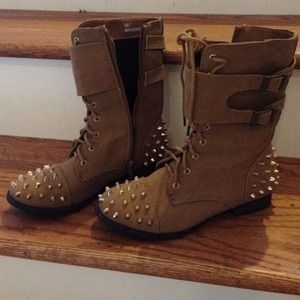 Studded boots!