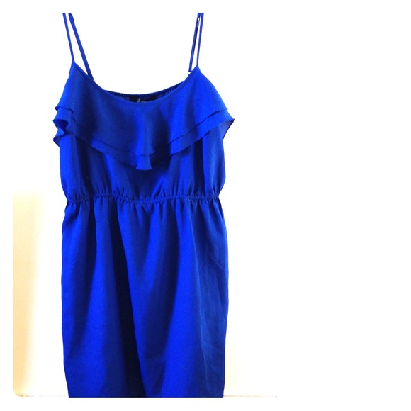 Blue summer dress