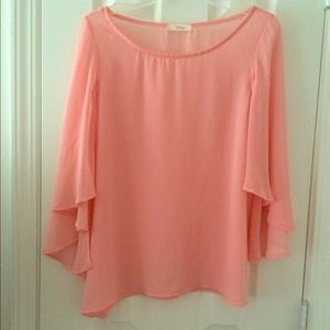 Pink flow shirt