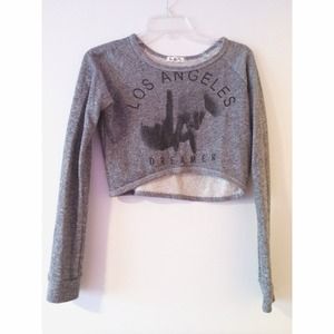 BUNDLED ✖️ la cropped sweater (dreamer)