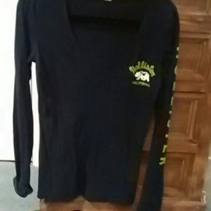 Hollister navy shirt
