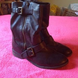Forever 21  Chocolate Brown Boots!!!!!