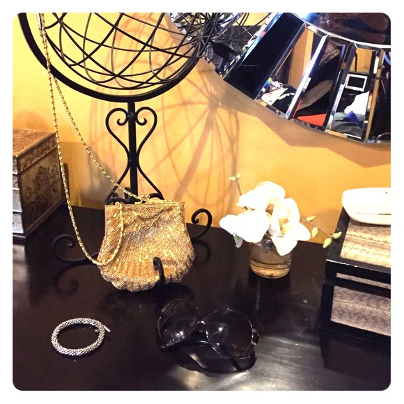 Gold Kim Rogers Party Purse!