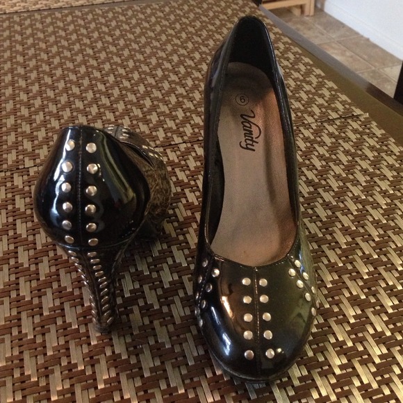 Vanity studded heels