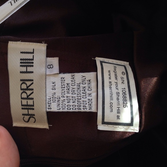 SALE Sherri Hill Sweetheart Neckline Formal Dress - Picture 3 of 3