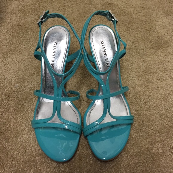 Aqua heels