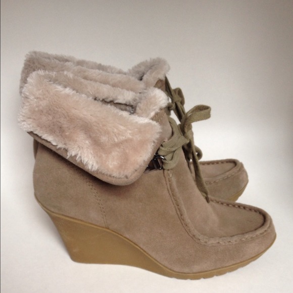 Suede Leather Ankle Boots