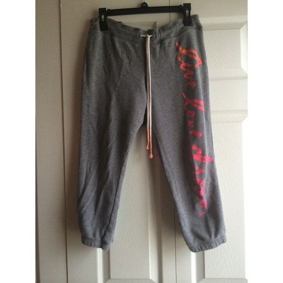 Gray Aeropostale Capri Sweatpants