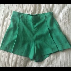 🚫SOLD🚫 Seafoam Green High-Waisted Shorts
