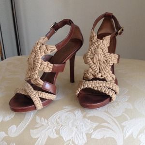 Tory Burch rope heels- 9 1/2