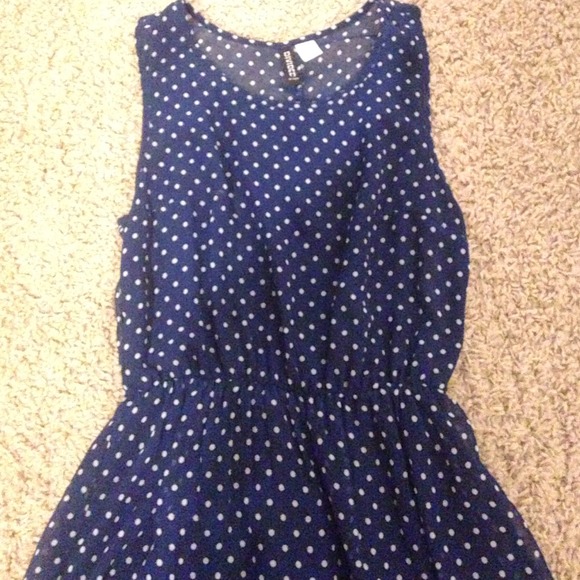 H&m polka dot dress