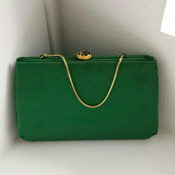 Vintage Green Handbag