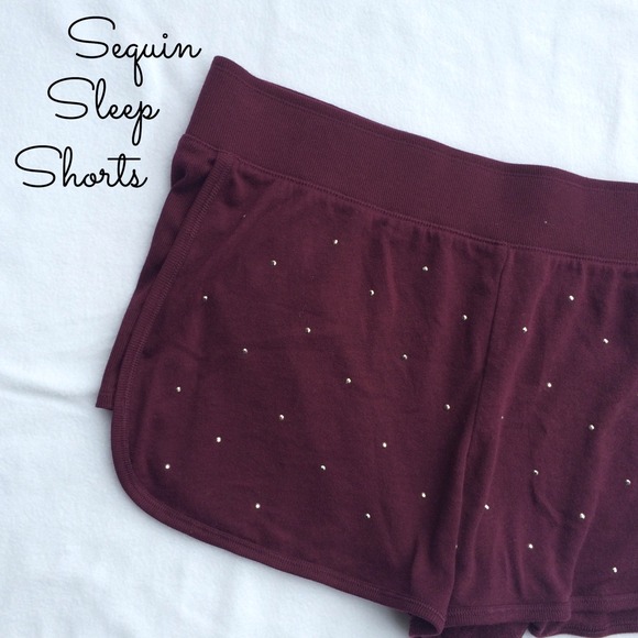One Pair of Sequin Shorts
