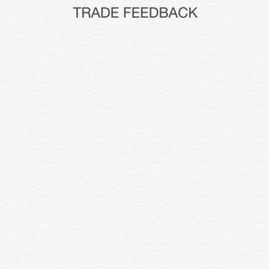Here's my first trade feedback 😊