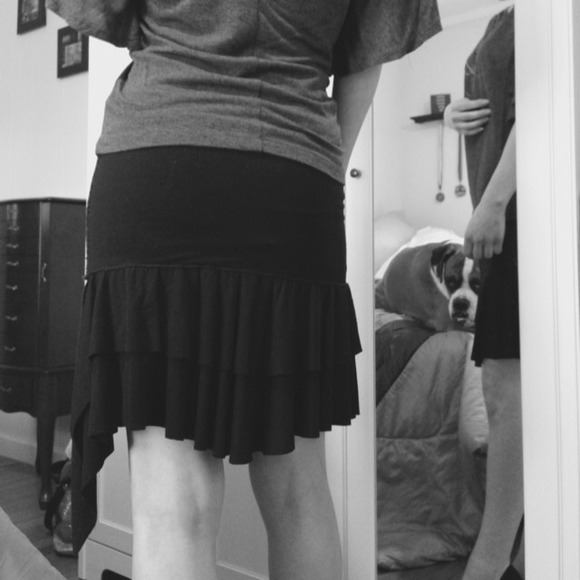 Ruffled skirt adjustable length - Picture 3 of 4