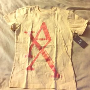 Armani Exchange Tan Shirt.