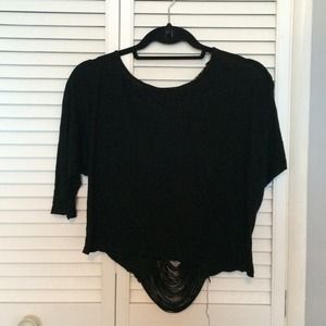 Brandy Melville open back cropped top