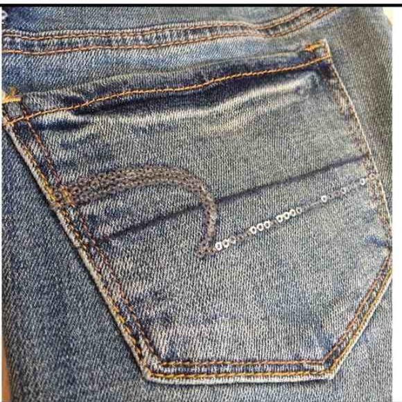 AE Sequin Skinny Kick Denim NWT