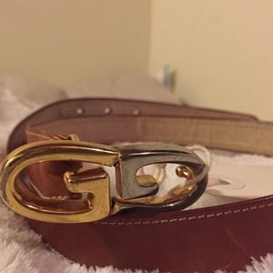 Authentic vintage GUCCI leather belt