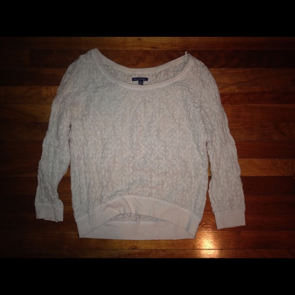american eagle lace top
